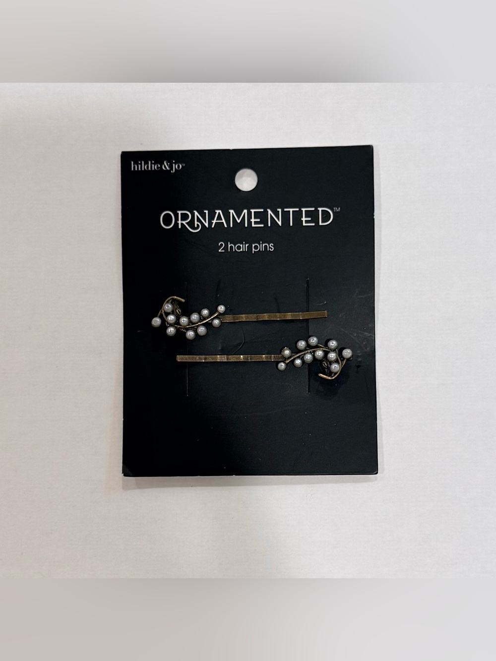 NEW hildie & jo ornamented 2 Hair Pins